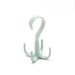 4 konksu kaelalipsu hoidja Ruumi s&auml;&auml;stev k&auml;ekotti riided lipsud kotihoidja riiul riided kinga riidepuu 360 kraadi p&ouml;&ouml;ratud v&ouml;&ouml; kapp roosa