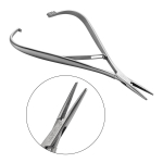 1 pc Dental Orthodontic Elastic Placement Ligature Tie Holder 14cm Extra Fine Beak Stainless Steel Ligation Ring Dental Tools h&otilde;be