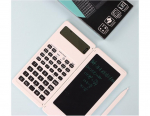 P&auml;ikeseteaduslik kalkulaator koos k&auml;ekirja tahvelarvutiga &otilde;pilastele Ordinary function calculator handwriting tablet must