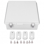 ABS &uuml;henduskarp veekindel v&auml;listingimustes meisterdatud elektroonika korpus Elektrikarbid 330x330x130