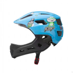 T&auml;ielikult katva n&auml;oga laste rattakiiver poistele ja t&uuml;drukutele, kaasas eemaldatav polster Blue Frog