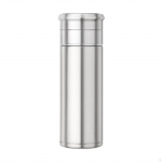 Insulated Tea Infuser Bottle 500 ml with Heat Insulation Tumbler for Ice Crack Silver