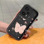 Pehme silikoonist ruudukujulise redeliga printimismustriga telefoni korpus, t&auml;iskaanega kaamera p&otilde;rutuskindel kaitse kummist &uuml;mbris Xiaomi Redmi jaoks Xiaomi Poco F3 tumepunast v&auml;rvi