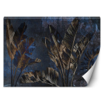 Tapeet Banaanilehed Kollane Sinine 100x70 sinine