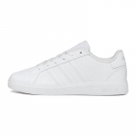 adidas Grand Court Lace-Up K White Grey Kids Sneakers Cloud-White Grey-One FZ6158 38
