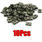 10/30 tk Auto Metallkruvi Kinnitus U-t&uuml;&uuml;pi Klambrid Roostevastane Klamber Kinnitus Kaitseraud Poritiib Liistpaneel Kinnitus Lauaklamber Tarvikud