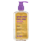 b.tan, Glow Your Own Way, Hydrated AF, Gradual Face + Body Gel, 8 fl oz (236 ml) yellow