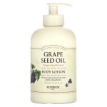 SKINFOOD, body lotion, grape seed oil, 450 ml (15.21 fl oz) white