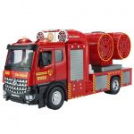 1/18 Tulekustutusauto M&auml;nguasi Valatud Suitsuga V&auml;ljalaskega Tulet&otilde;rjeauto Mudel Poiste M&auml;nguasjad Kollektsioon 1/8-Size:27*9*14.5cm punane