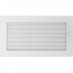 Ventilatsiooni kate 17x30 valge koos ruloodega