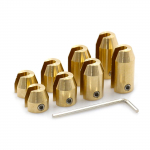 Mootorratta korduvkasutatavad messingist ratta kodarad, kaalud, t&auml;itekomplektid 14 pakk