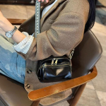 K&ouml;&ouml;giviljapargitud lehmanahast v&auml;ike kott ehtsast nahast naiste kott ni&scaron;idisain tekstuur &uuml;he &otilde;larihmiga crossbody kott