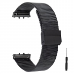 Metallist rihm Samsung Galaxy Fit 3 SM-R390 roostevabast terasest kellarihm hingav k&auml;ev&otilde;ru Correa jaoks Samsung Galaxy Fit3 jaoks Galaxy Fit 3