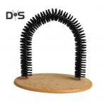 Kassi kaar hooldushari interaktiivne kassi isepuhastaja kraapimispadjaga kassi n&auml;o kraapimismassaažihari sisemaakassidele A