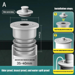 &Auml;ravoolutoru l&otilde;hnavastane tihend ummistuskate kraanikausi p&otilde;rand &auml;ravoolu desodoreerimine silikoonist s&uuml;damikuga allavoolutoru putukavastane vastupidav