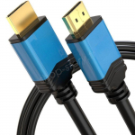 C&acirc;ble d'alimentation HDMI 4K 1,5m Haut D&eacute;bit Compatible Tous Appareils Multim&eacute;dias