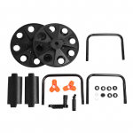 Aiavoolikurulli professionaalne tugevdatud 164,0 jalga veevoolikurulli veevooliku hoidja v&auml;listingimustes kasutamiseks