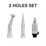 NICEDEN f x type dental low speed angle handpiece 1:1 water spray straight outside motor operation air dental a straight handpiece