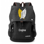 Attack on Titan Vabadustiivad L&otilde;uend Seljakott - Anime Koolikott &Otilde;pilastele Drawstring Bag