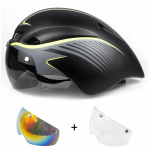 Wildside Triatloni TT Kiiver magnetprillidega - Uus v&otilde;istlusvalmis jalgrattakiiver One Size