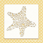 1 tk 13*13cm Valge PET Mereloomade Seeria &Otilde;&otilde;nes &Scaron;abloonid Scrapbooking Seina Plakat Grafiti Pihustusv&auml;rv Maalimine V&auml;rvimismall