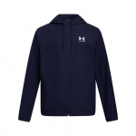 Under Armour Rival SS25 Moodne Mugav Mitmek&uuml;lgne Kapuutsiga Jakk Meeste jakid Tumesinine 1390149-410 XL
