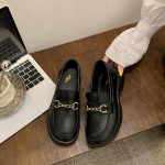 Naiste platvormkingad, libisemistald, turske kontsaga kingap&uuml;ksid naistele Mugavad vabaaja t&ouml;&ouml;jalatsid metallist ketiga riietatud kingad 35 must