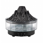 2024 Uus Simuleeritud Vulkaani Pragu Niisutaja Suure Mahutavusega V&auml;rviline &Ouml;&ouml;valgus Aroomiteraapia Hajuti Majapidamise Parf&uuml;&uuml;mipihusti must