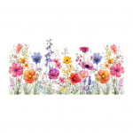 Aknakleebised Lihtne pealekandmine Lillekujulised Dekoratiivsed Kleebised Erksad Kimpude Mustrid Kleebised