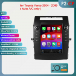 Ossuret 9.7 7862 Android 13 Autoraadio Toyota Verso 2004-2009 jaoks Multimeediapleier 4G Carplay GPS navi Stereo 7862 Peaseade Puuteekraan GPS DSP WIFI P2CP 4Core 2G 32G
