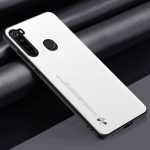Luksuslik PU-nahast &uuml;mbris Xiaomi Redmi Note 8 8T 8 T tagakaas, matt silikoonist kaitsev telefoni&uuml;mbris Redmi Note 8 Pro 8Pro jaoks For Redmi Note 8 valge