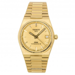 Tissot PRX Powermatic 80 Kuldse Tooni Roostevaba Teras &Scaron;ampanjav&auml;rvi Ketas Automaatne T137.207.33.021.00 100M Unisex Kell &scaron;ampanjav&auml;rvi