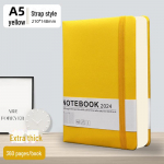 Kvaliteetne A5 kunstnahast m&auml;rkmik - Paksutatud B5 &auml;rik&ouml;idik kohandatava logoga