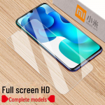 Redmi 10X 4G/5G t&auml;isekraani karastatud klaasist kaitseklaas - sinise valguse blokeerimine, kukkumisvastane, valge &auml;&auml;rega Redmi 10X 4G【Bare Film】