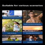 HD-video salvestamine Nutiprillid 4K &Uuml;liselge kaamera DV Audio Muusika K&otilde;ne Sport Bluetooth Prillid No card must