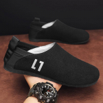 Meeste kingad Mood 2024 Uued Suvised Hingavad Vabaaja Kingad Meestele Mokassiinid Tossud Kevad/S&uuml;gis T&auml;iskasvanud Peale libistatavad &Uuml;hev&auml;rvilised Kingad 44 tumeroheline v&auml;rv