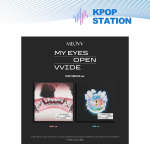 (+poe kingitus) MEOVV - 1. EP ALBUM [MY EYES OPEN VVIDE](FOTORAAMAT ver.) [Juhuslik versioon] RANDOM