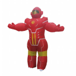 Robot t&auml;ispuhutavad riided Future Mech Warrior Cartoon Doll T&auml;ispuhutavad r&otilde;ivad Roboti t&auml;ispuhutavad r&otilde;ivad 150-190cm