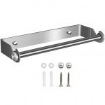 Seinale kinnitatav roostevabast terasest k&ouml;&ouml;girullihoidik, puurimispaberirulli hoidik, rullihoidja, seinarullihoidik k&ouml;&ouml;gikapi vannitoavalamu jaoks