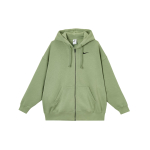 Nike fliisvoodriga kapuutsiga pikkade varrukatega jakk Naiste jakid Heleroheline DD5635-386 XL gray