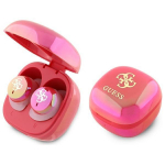 Guess Bluetooth k&otilde;rvaklapid Gutwsj144Esf Tws + Laadimisjaam Fuchsia/Fuschia Iridescent 4G tr&uuml;kitud logo