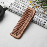 Looduslik virsikupuidust kamm Close Teeth Antistaatiline peamassaaž Juuste terviset&ouml;&ouml;riistad