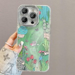 Potililled Sobib Apple 16pro Sulgl&otilde;ng Mobiiltelefoni&uuml;mbris 15 K&otilde;rgekvaliteediline Xiaomi 14/13 Honor 300 Kukkumisvastane X iPhone 16