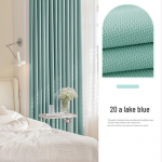 Dolly pimendavad žakaarkardinad: Kahepoolne puuvillane linane, soojusisolatsioon, kohandatav elutoa ja magamistoa jaoks High-temperature shaping per meter