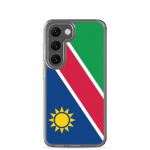Coque T&eacute;l&eacute;phone &ndash; Samsung &ndash; Galaxy S23 Plus &ndash; Drapeau Namibie &ndash; Supp &ndash; Mitmev&auml;rviline