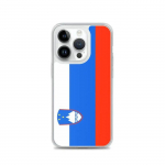 Coque T&eacute;lephone Drapeau Slov&eacute;nie &ndash; iPhone 14 Pro