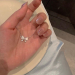 Elegantne lihtne vibu ripats kaelakee naistele t&uuml;drukutele armas v&otilde;lu armas vibu s&otilde;lme rangluu kett ehted aksessuaarid kingitused