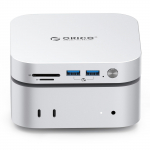 ORICO MiniMate 8TB v&auml;line SSD &uuml;hilduv Mac Miniga 4TB 40Gbps andmeedastuseks 4TB varundamiseks USB x TF SD toide M4Ultra M4, (3200 MB/s) T&ouml;&ouml;tlemine,