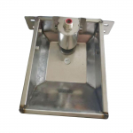 Automatic Animal Water Bowl, Versatile Drinking Solution in Stainless Steel for Farm Use M 31cmx26cm