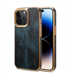 K&otilde;rgetasemeline &Auml;ri Retro &Otilde;livaha Esimene Kiht Nahast Valmisgalvaanitud Korpused Iphone 16 15 14 Plus 13 12 Pro Max Telefonidele For iPhone 16 Pro Max sinine